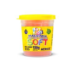 PACK X6 MASA DE MOLDEAR SOFT 150G NARANJA