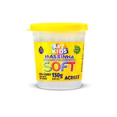 PACK X6 MASA DE MOLDEAR SOFT 150G BLANCO NIEVE