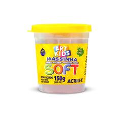 PACK X6 MASA DE MOLDEAR SOFT 150G AMARILLO DURAZNO