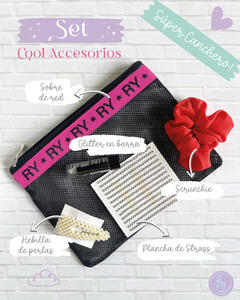 PACK X4 SET COOL ACCESORIOS